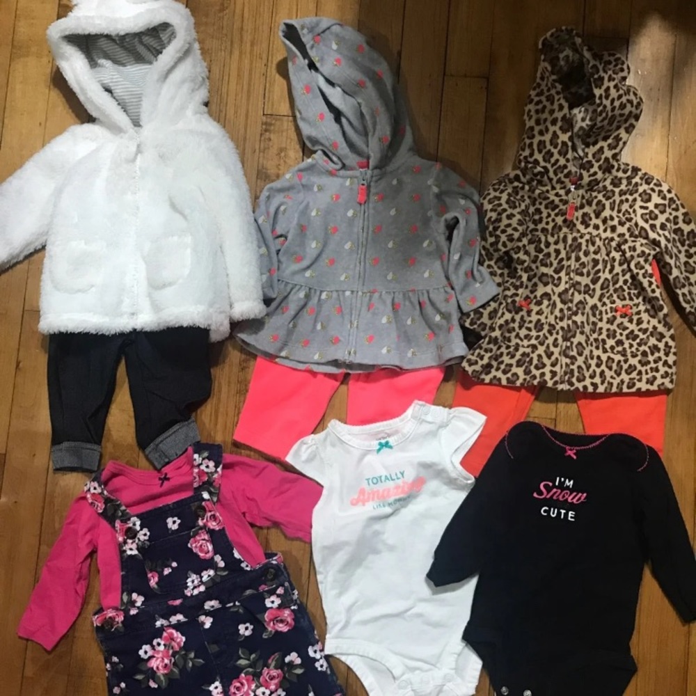 Carters Baby Girl sets